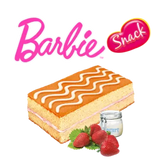 BARBIE STRAWBERRY CAKE SNACK 250GR - snack